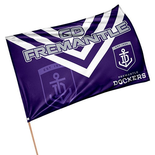 Fremantle flag 90x60cm  (No Stick)