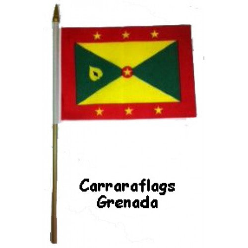 Grenada Miniature small table desk flag 15cm x 10cm