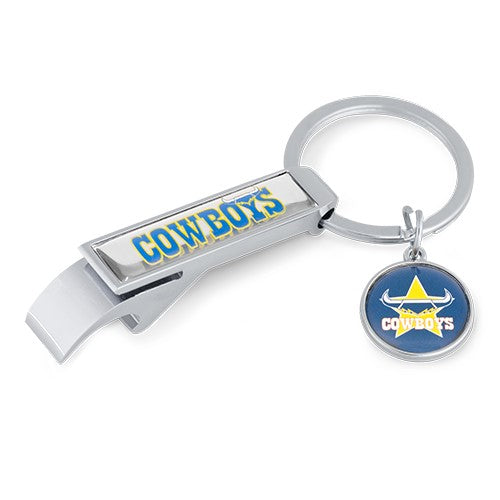 North Queensland Cowboys NRL Bottle opener Key Ring