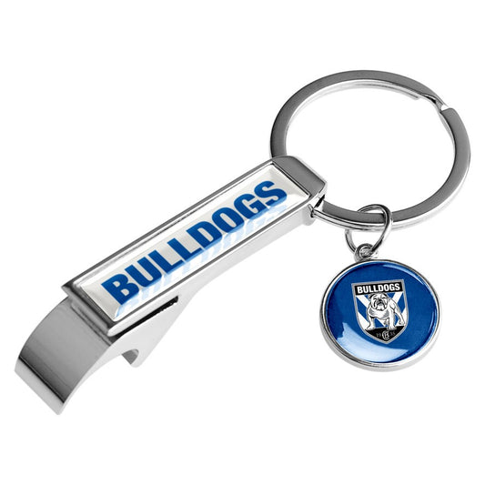 Bulldogs Bottle Opener Keyring