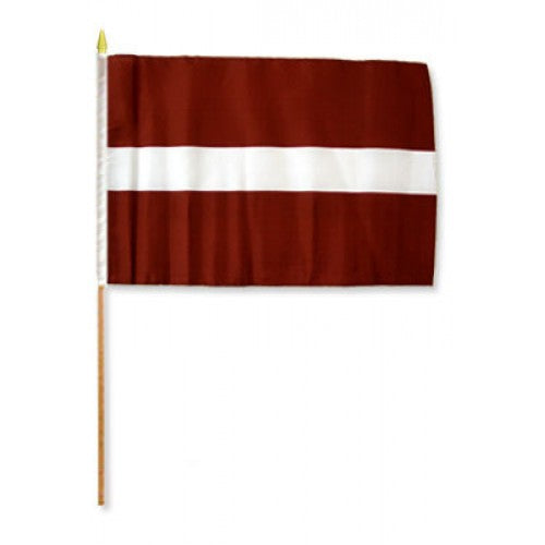 Latvia Miniature small table desk flag 15cm x 10cm