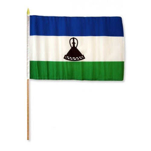 Lesotho Miniature small table desk flag 15cm x 10cm