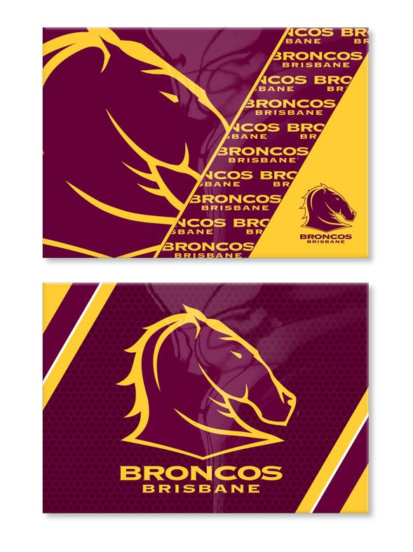 BRONCOS SET OF 2 MAGNETS