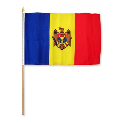 Moldova Miniature small table desk flag 15cm x 10cm