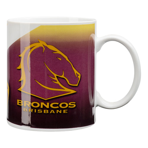 Brisbane Broncos NRL Ceramic Mug