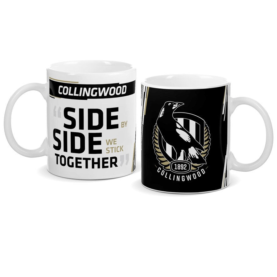 Collingwood Magpies AFL Team Song Mug