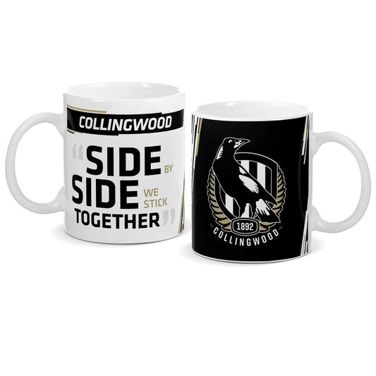 Collingwood Magpies AFL Team Song Mug