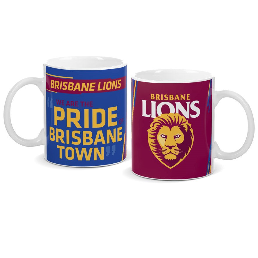 Brisbane Lions AFL Team Song Mug