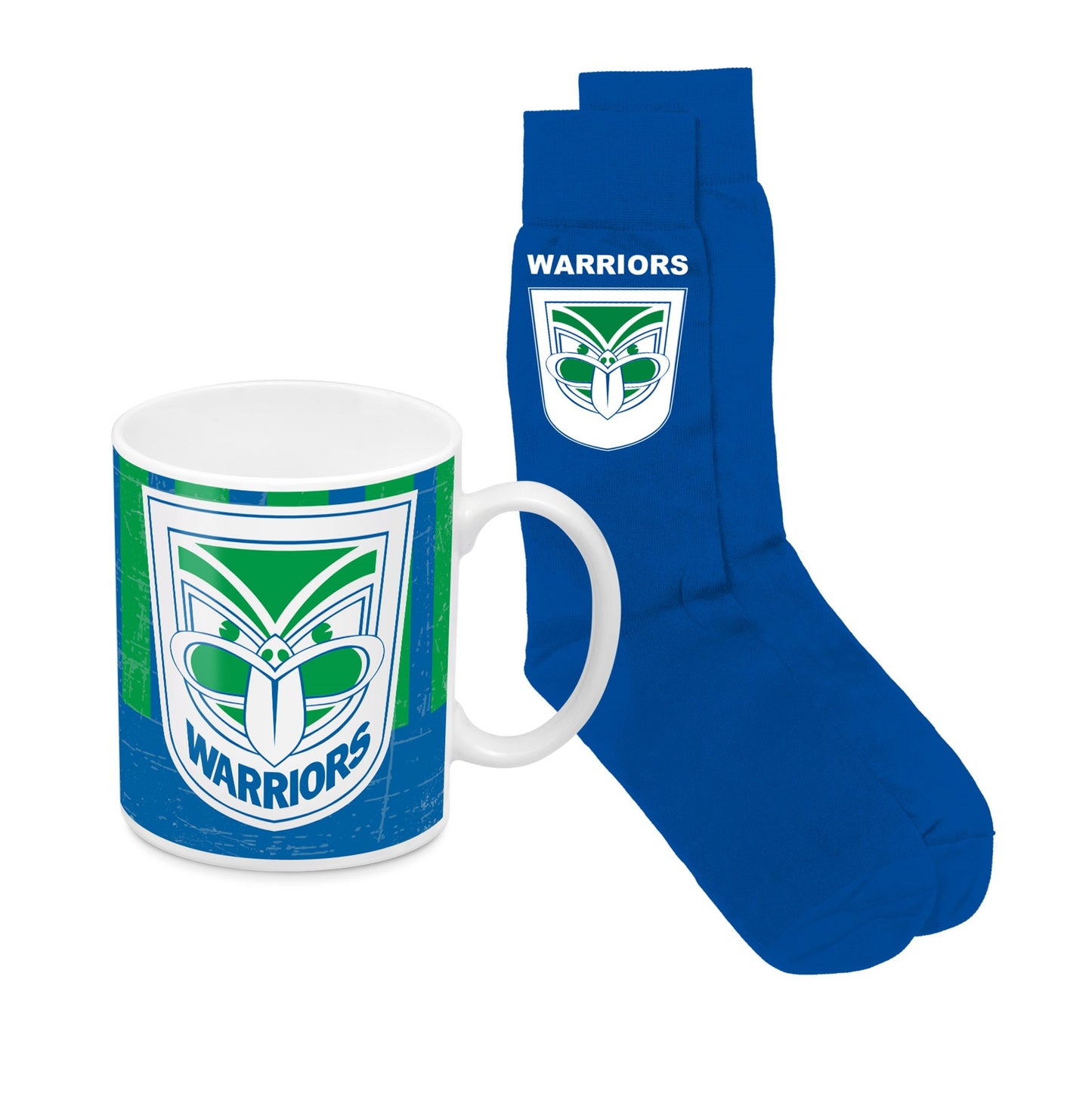 WARRIORS HERITAGE MUG & SOCK GIFT PACK
