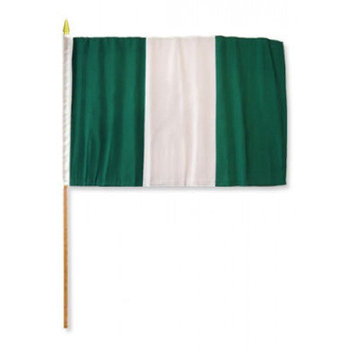 Nigeria Miniature small table desk flag 15cm x 10cm