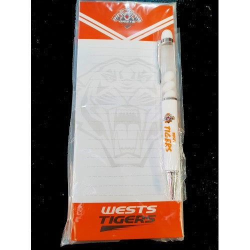 Wests Tigers combo Pen and shopping list