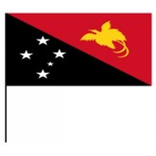 Papa New Guinea Miniature small table desk flag 15cm x 10cm