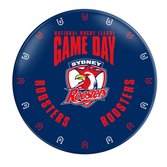 ROOSTERS NRL SNACK PLATES