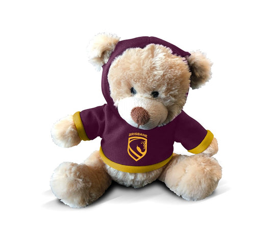 BRONCOS PLUSH TEDDY WITH HOODIE