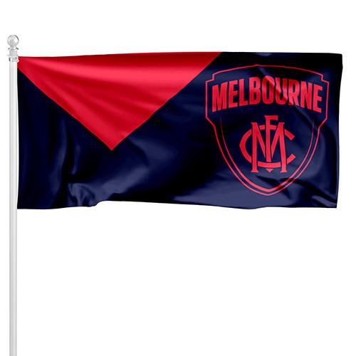 MELBOURNE DEMONS POLE FLAG