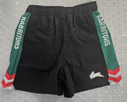 NRL TECH SHORTS RABBITOHS SHORTS SIZE 14YOUTH