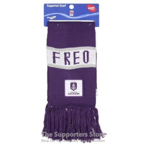 Fremantle DOCKERS AFL Bar Scarf