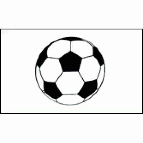 Soccer Ball Flags 150x90cm