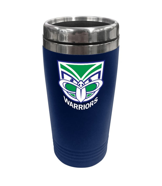 WARRIORS S/STEEL TRAVEL MUG -