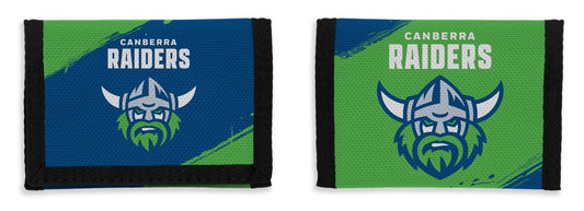 Raiders NRL Velcro Wallets