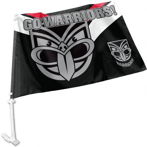 New Zealand Warriors Car Flag 38x27cm