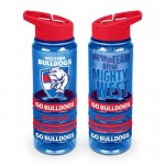 Western BULLDOGS AFL Tritan Sports Bottle with Bands