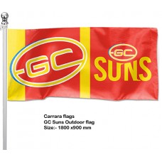 Gold Coast Suns outdoor flag 1800x900mm