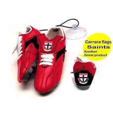 St Kilda Saints AFL Hanging Suction Footy Boots * Stick anywhere!