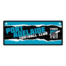 Port Adelaide Power AFL Small Tin License Plate