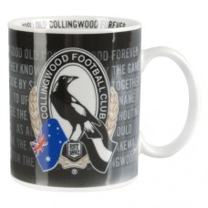 Collingwood Magpies AFL Team Song Mug