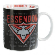 Essendon Bombers AFL Team Song Mug