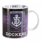 Fremantle Dockers AFL Team Song Mug