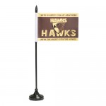Hawthorn Hawks AFL Musical small desk flag