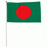 Bangladesh Hand Held Waver Flag on stick 30x45cm