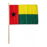 Guinea Bissau MINIATURE SMALL TABLE DESK FLAG 15CM X 10CM