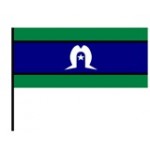 Torres Strait hand flag 30x45cm