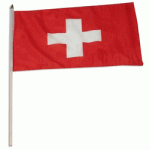 Switzerland desk flag