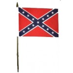 Confederate small desk flag