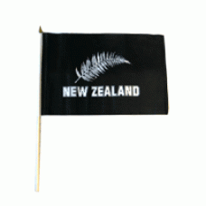 New Zealand Fern Miniature small table desk flag 15cm x 10cm