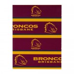 Brisbane Broncos NRL Team Logo Gift Wrap