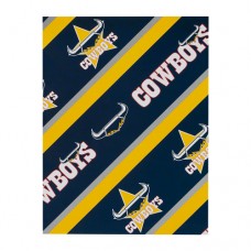 North Queensland Cowboys NRL Team Logo Gift Wrap