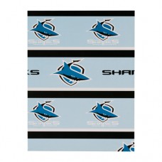Cronulla Sharks NRL Team Logo Gift Wrap