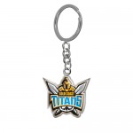 Gold Coast Titans NRL Metal Team Logo Key Ring 