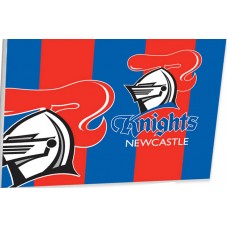 Newcastle Knights Medium Flag 90x60cm  (NO STICK)