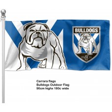 Canterbury Bulldogs Outdoor Flag  1800mm x 900mm