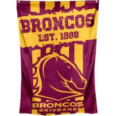 Brisbane Broncos Cape & Supporters flag size150x90cm