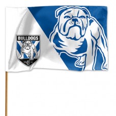 Canterbury Bulldogs Medium Flag 90x60cm  (NO STICK)