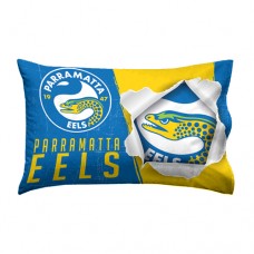 Parramatta Eels NRL Single Pillowcase 