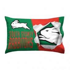 South Sydney Rabbitohs NRL Single Pillowcase 