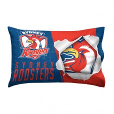 Sydney Roosters NRL Single Pillowcase 